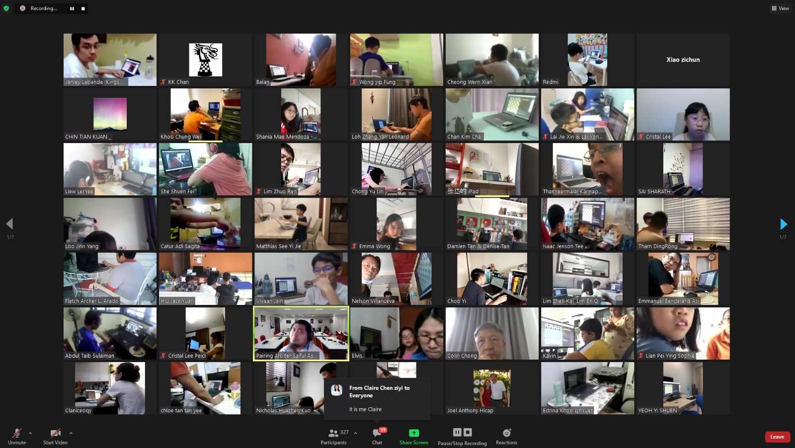 chung shan age group online 2023